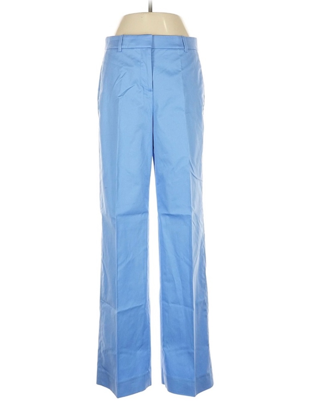 J. Crew Light Blue Straight-Leg Trousers